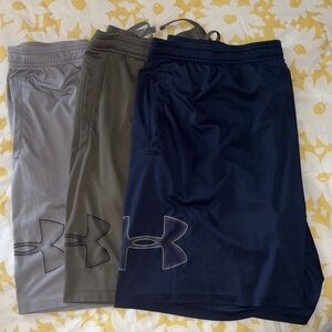 Set of 3 Under Armour Mens Athletic Shorts